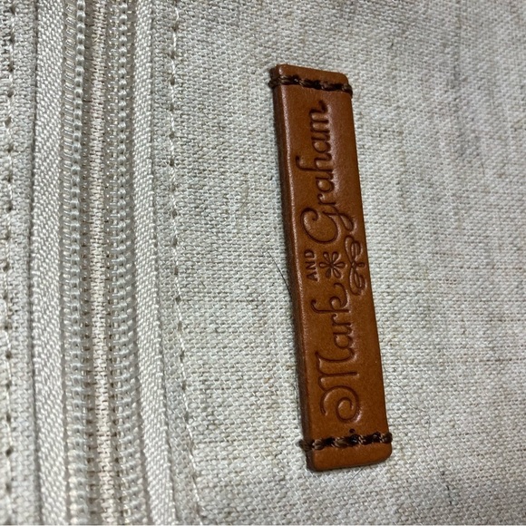 Mark & Graham honey leather bag large shoulder bag - Picture 12 of 16